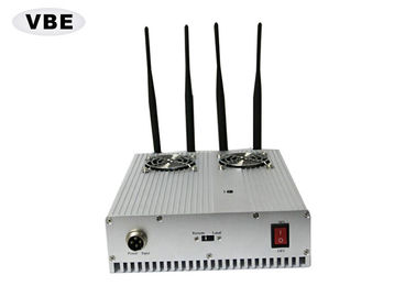 Kapalı Cep Telefonu Sinyal Jammer 2G / 3G / 4G Sinyal Engelleyici Uzaktan Kumanda Aralığı 1 - 5m, Kapalı RF Sinyal Jammer