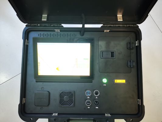 Anten Uzunluğu 25cm 2.4GHz 5.8GHz Drone UAV tespiti için taşınabilir RF sinyal dedektörü