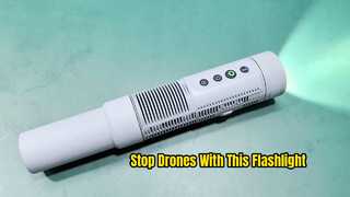 VBE 4F20 Anti Drone Jammer El Feneri 300 Metre Menzil